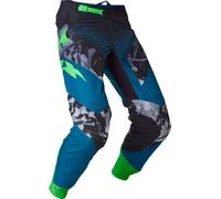 FOX 360 Dkay Pantalon de motocross, bleu, Taille 28