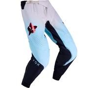 FOX 360 Drip Pantalons de motocross, noir-bleu, taille 34 pour homme