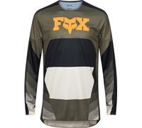 FOX 360 Fade Maillot de motocross, noir-brun, taille M pour homme