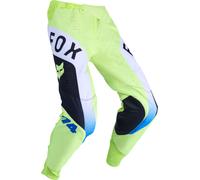 FOX 360 Tine Pantalons de motocross, noir-jaune, taille 32 pour homme