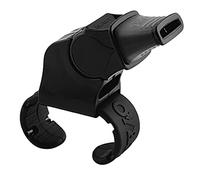 Fox40 poignée Fox 40 Sifflet Sonik Blast avec Grip pour Les Doigts Unisexe, Ensemble Noir, Taille Unique