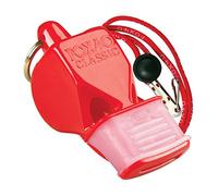 Fox 40 Classic CMG Whistle With Lanyard Referee-Coach, Safety Alert-Red