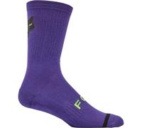 FOX 8" Defend Sock Lunar Se - Mixte - Vert - taille 39-42- modèle 2025