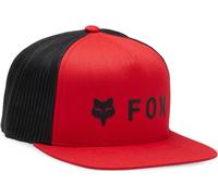 FOX Absolute Mesh Bouchon Snapback, Rouge/Noir, Taille unique