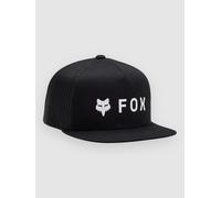 FOX Absolute Mesh Casquette Snapback pour les jeunes, noir-blanc