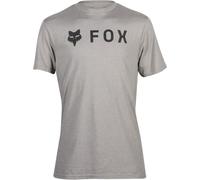 FOX ABSOLUTE SS PREM TEE Shirt heather graphite grau S