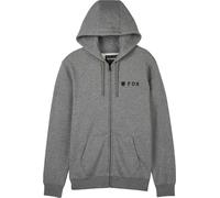Fox Pull-over en polaire zippé Absolute Fox Head – gris