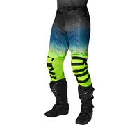 FOX Airline Reepz Pantalon Motocross, noir-jaune, taille 28 pour homme