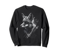 Fox Artwork Animal Forest Wild Outdoor Sweatshirt
