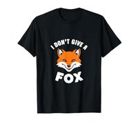 Fox avec drôle disant que je ne donne pas de renard T-Shirt