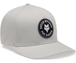 FOX Badge Bouchon Flexfit, Gris clair, Taille L/XL