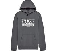 FOX Banner Capuche, Gris foncé/blanc, Taille M