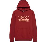 FOX BANNER FLEECE Pullover rust rot L