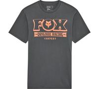 FOX Banner Premium T-shirt, gris-orange, taille S pour homme