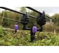 Fox Indicateur optique Black Label Dumpy Bobbin – Violet – Chaîne 15 cm – Design Old School