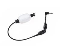 Fox Black Label CBI145 Halo Dumpy Bobbin Blanc | Indicateur de touche pour pêche à la carpe | LED s'allume légèrement lorsque l'alarme est allumée et lumineux pour indiquer la morsure | Corps opaque