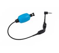 Fox Black Label Halo Dumpy Bobbin Blue | Indicateur de touche pour pêche à la carpe | LED s'allume légèrement lorsque l'alarme est allumée puis lumineux pour indiquer la morsure | Corps opaque 10 g et