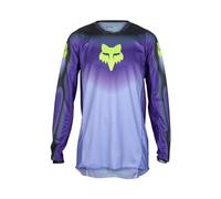 FOX Bluza 180 Interfere Black/Blue M Maillot de survêtement, Noir, m Mixte