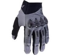 FOX Bomber 2023 Gants de motocross, noir-gris, taille S pour homme