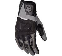 FOX Bomber Pro Air Adv Gants de motocross, noir/gris, Taille M