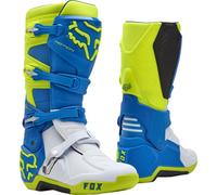 FOX Bottes Motion Blue / Yellow 2026 9