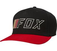 FOX Brake Check Flexfit Cap, noir-rouge, taille S M pour homme