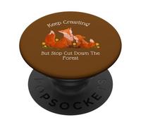 Fox Brothers Family Twins Foxes Lovely Kissing Valentine PopSockets PopGrip Adhésif