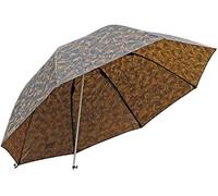 Fox Camo Brolly 60' Parapluie de pêche pour la pêche à la carpe, à la truite et au poisson pacifique, parapluie pour la pêche à la carpe