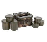 Fox International Camolite™ 6 Pot Hookbait Bait Pouch Vert