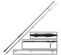 Fox Canne à pêche Abbreviated Handle Horizon X3 12ft 2.75lb