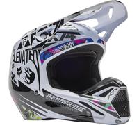 FOX Casque moto V1 Image Cosmo White / Black 2026 XS