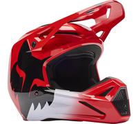 FOX Casque moto V1 Shield Junior Flo Red 2026 L