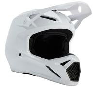 Fox V1 Casque de cross blanc M