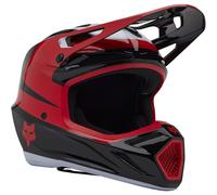 FOX Casque moto V3 Divider Black 2025 XL