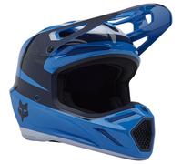 FOX Casque moto V3 Divider Tru Blue 2025 XXL