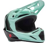 FOX Casque moto V3 Drip Turquoise 2026 2XL