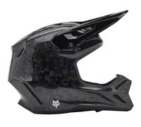 FOX Casque moto V3 RS Carbon Solid Black 2024 2XL