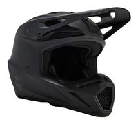 FOX Casque moto V3 Solid Junior Matte Black 2024 YM