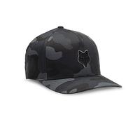 FOX Casquette Camouflage Logo Head Flexfit Femme/Homme - Fitted de Baseball avec Visiere, Ferme a l’Arriere Printemps-ete Printemps Ete Automne Hiver