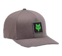 Fox Casquette de Baseball Taunt Flexfit Capuchon, Gris étain, S Mixte