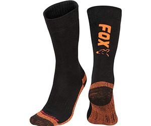 Fox Chaussettes longues Thermolite Noir/orange Pointure 44-47