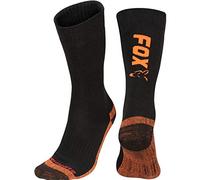 Fox Fishing Chaussettes Collection Thermolite Long Socks Black/Orange 40-43