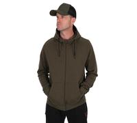 Fox Collection Sweat À Capuche Léger Vert Et Noir / Pêche Au Carpe