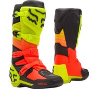 FOX Comp Bottes de motocross, jaune-orange, taille 45 pour homme