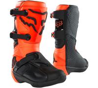 FOX Comp Bottes Motocross jeunesse, noir-orange, taille 42 pour homme