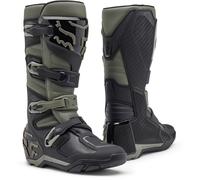 FOX Comp X Bottes de motocross, Gris/Noir, Taille 12