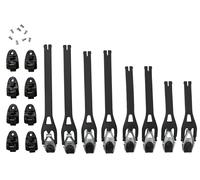 Fox Comp5/5Y/3YSet Ensemble de fermeture de Motocross, noir, Taille unique