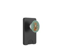 Fox Cottagecore Décoration Florale et Naturelle PopSockets PopWallet pour MagSafe