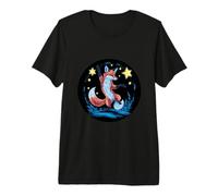 Fox Dansant pour Les Humains Qui Aiment Danser T-Shirt Haut de Gamme
