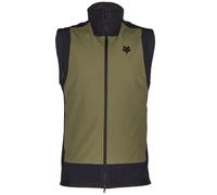 FOX Defend Fire Alpha Vest - Homme - Vert / Noir - taille S- modèle 2024